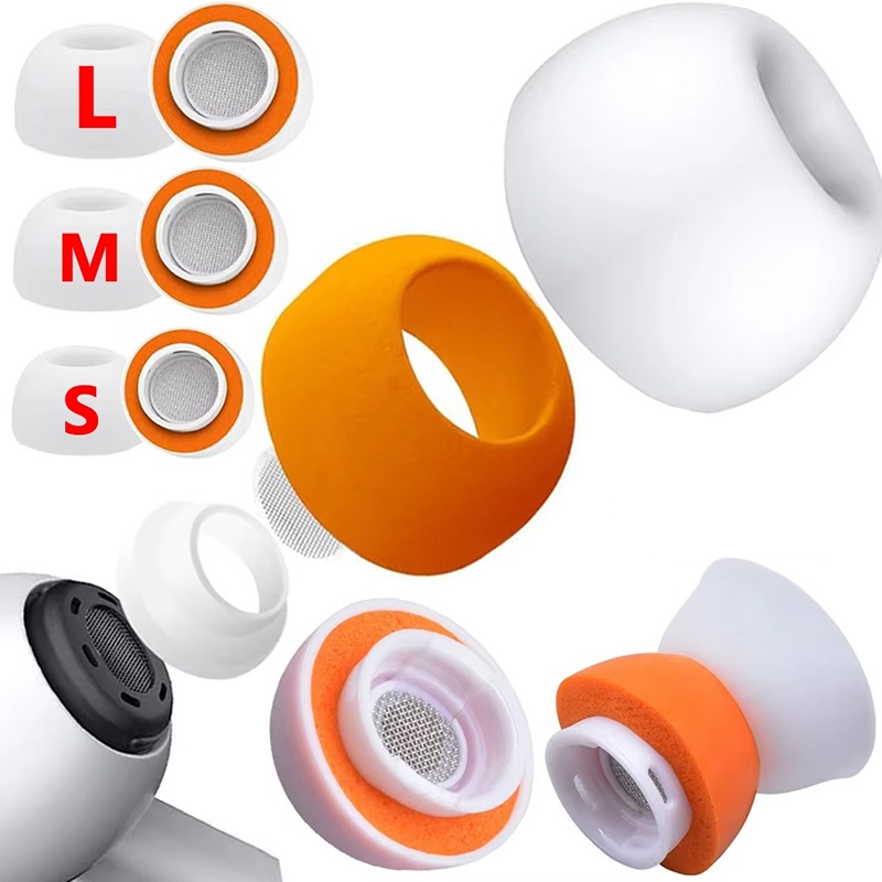Silicone Ear Tip Replacement - Memory Foam Ear Tips For AirPods