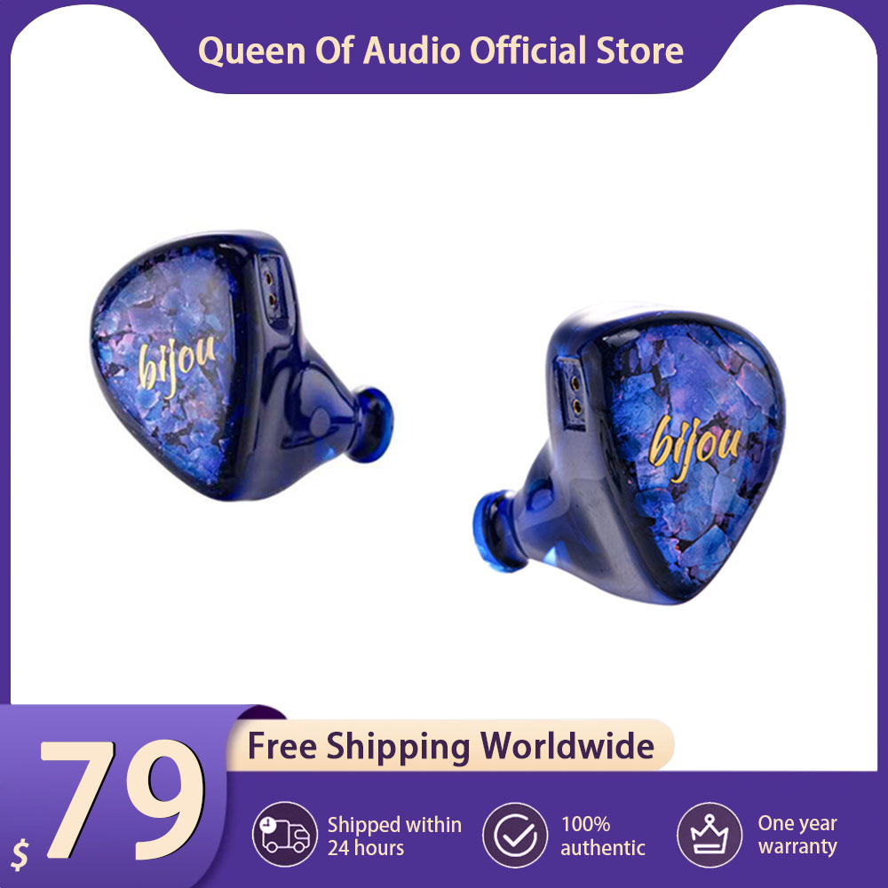 In Ear Monitor Iem - New QoA Bijou Headphone 1DD+1BA+1BCD In