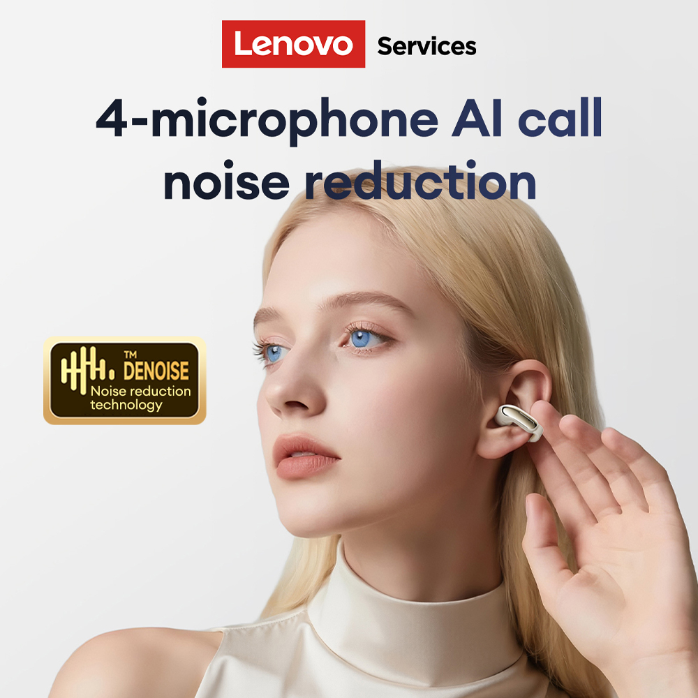 Lenovo LES-108 Bone Conduction - Earbuds Charging Case ulasan dan harga