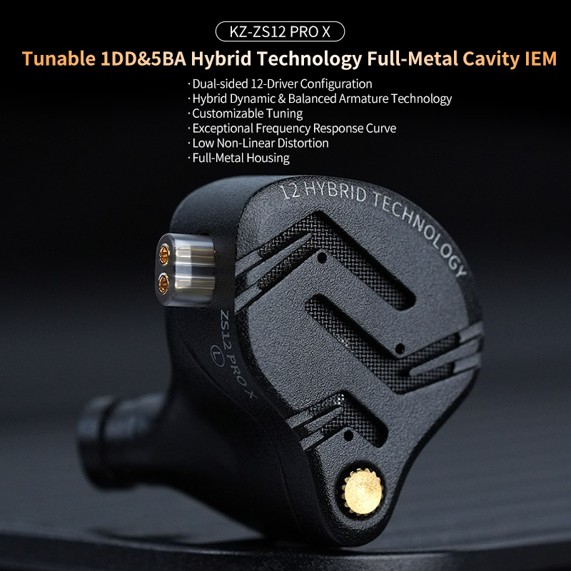 KZ ZS12 PRO X Metal Earphones  - Audiophile Headphone Wired ulasan dan harga