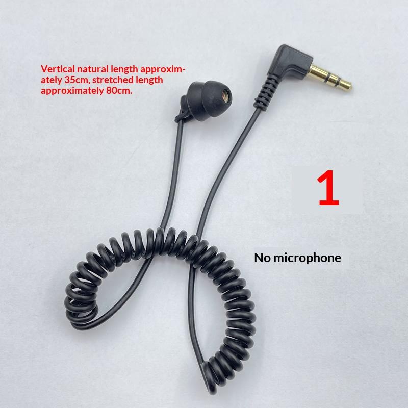 In Ear Single Side Earphone He - Noise Cancelling Headphone ulasan dan harga