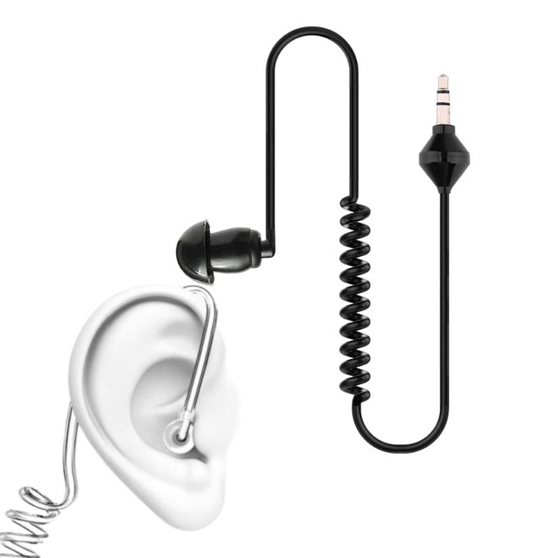 In Ear Single Side Earphone He - Noise Cancelling Headphone ulasan dan harga