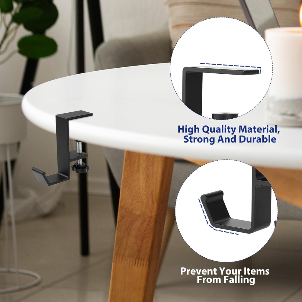 Aluminum Alloy Headphone Hook  - Headphone Stand Desk ulasan dan harga