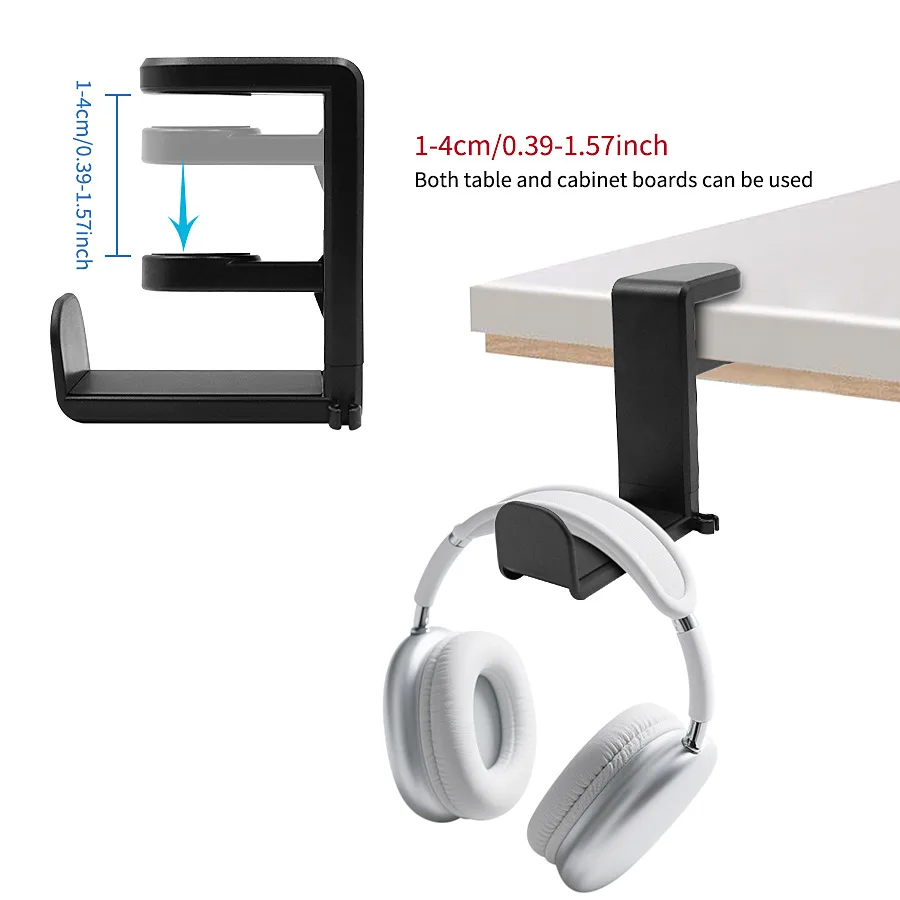 360° Rotating Headphone Stand  - Headphone Stand Desk ulasan dan harga