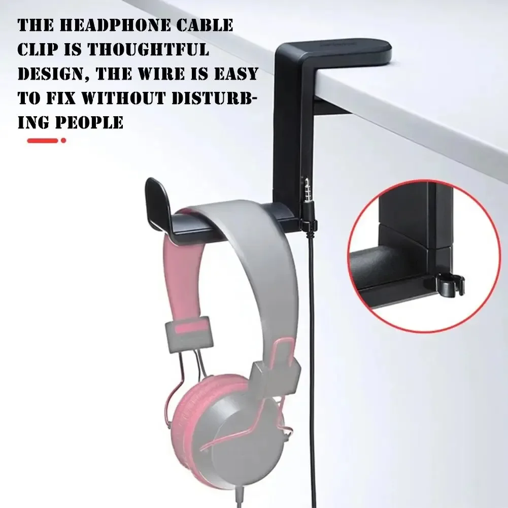 360° Rotating Headphone Stand  - Headphone Stand Desk ulasan dan harga