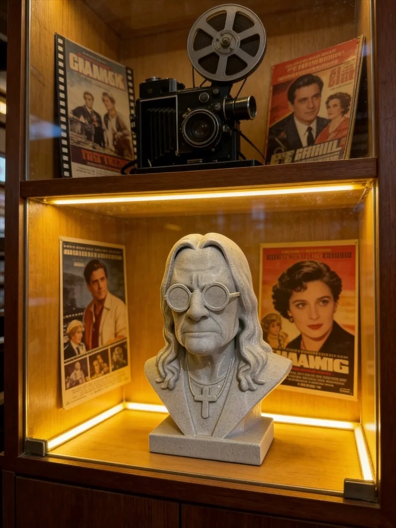 Heavy Metal Rock Legend Inspir - Headphone Stand Desk ulasan dan harga