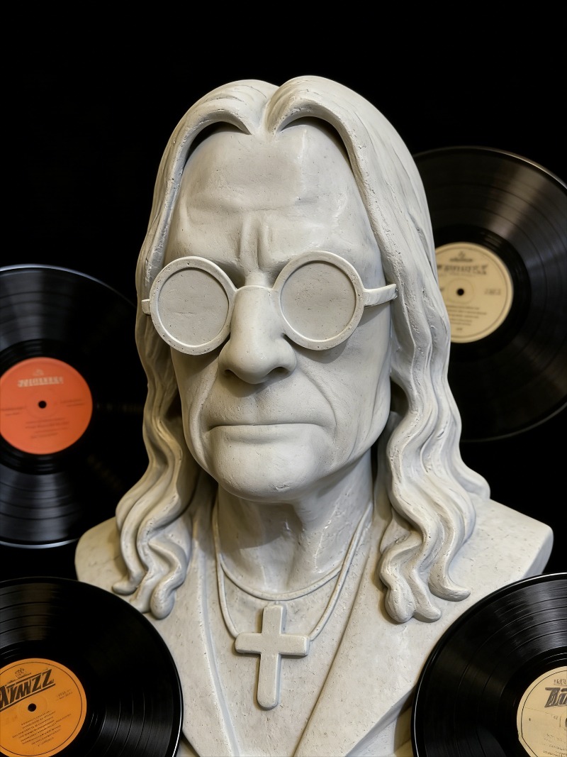 Heavy Metal Rock Legend Inspir - Headphone Stand Desk ulasan dan harga