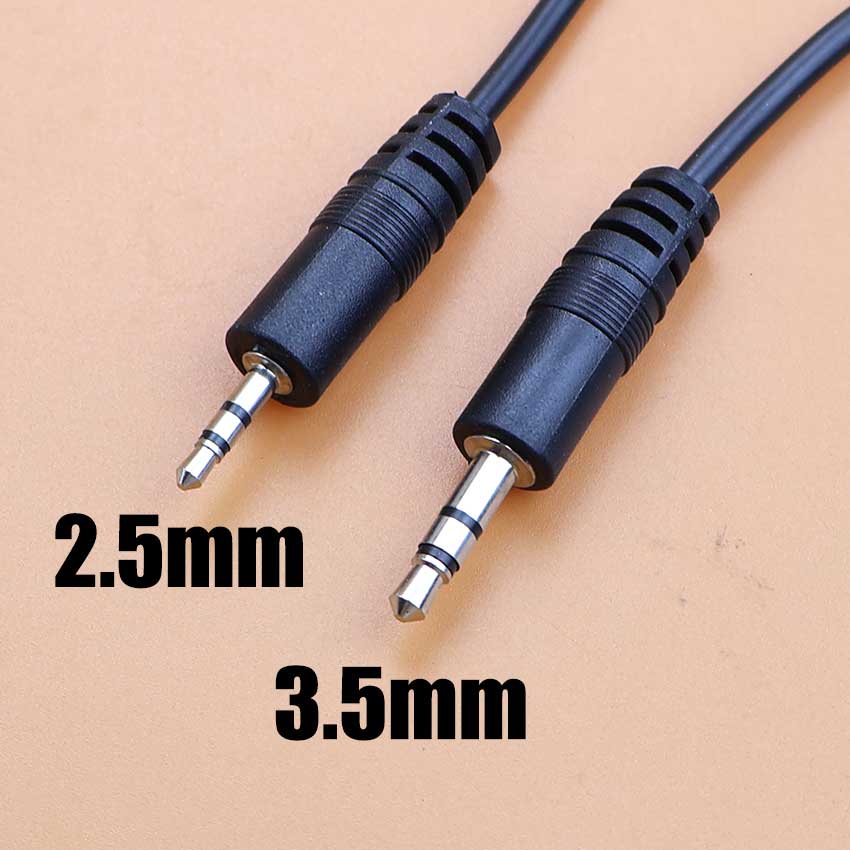 1pcs 2.5mm 3.5mm Mono Stereo A - Audiophile Headphone Wired ulasan dan harga
