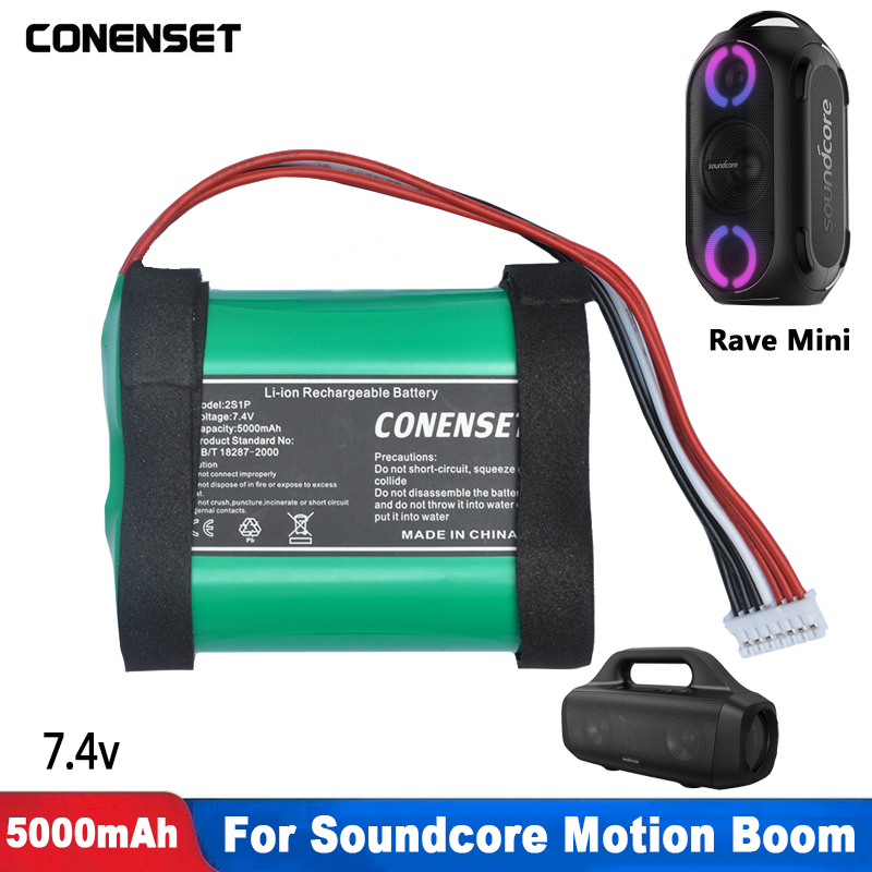 5000mAh PA23 7.4V Battery For  - Anker Speaker Soundcore Motion+ ulasan dan harga
