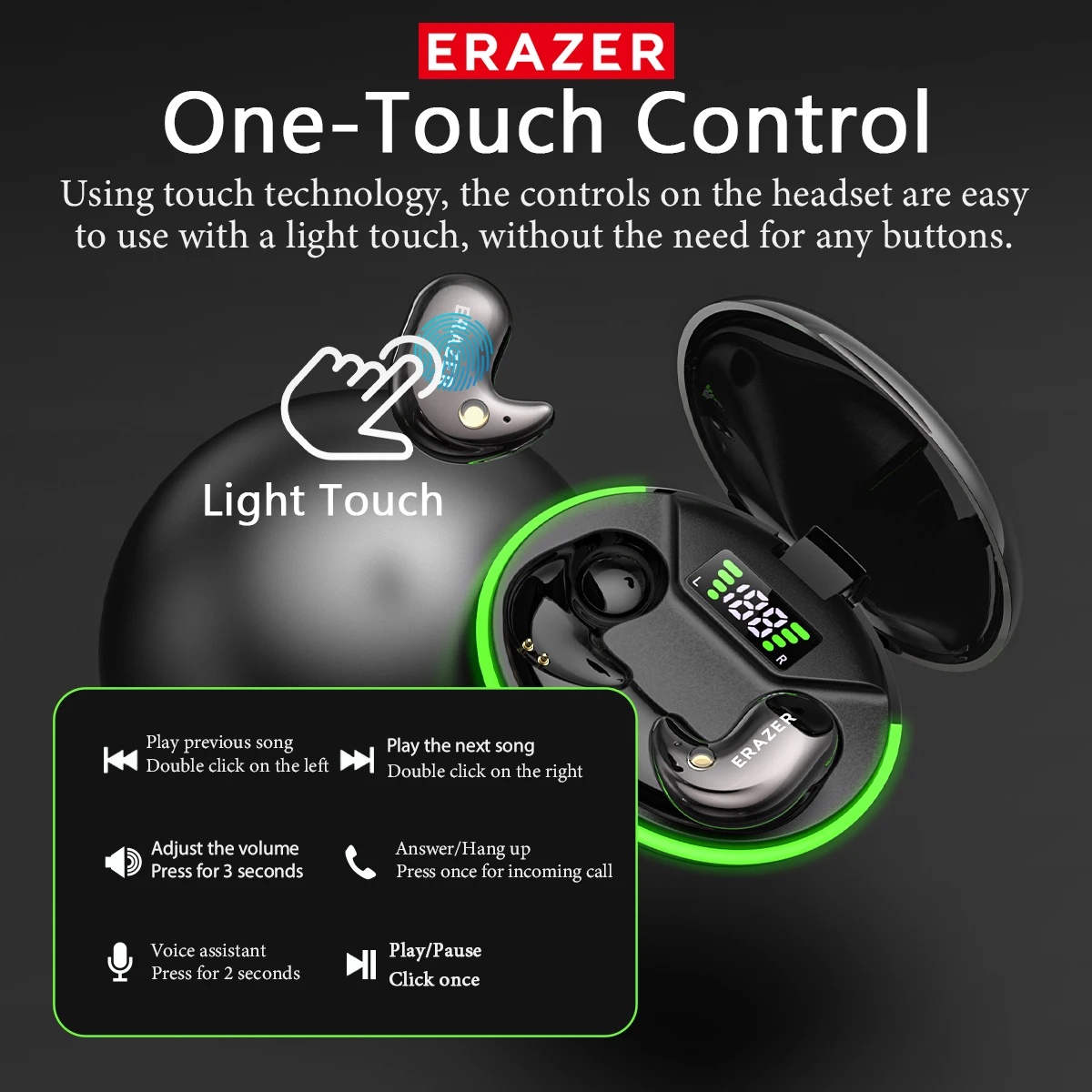 EARZER XF58 In-Ear Bluetooth H - Wired Earphone Mic ulasan dan harga