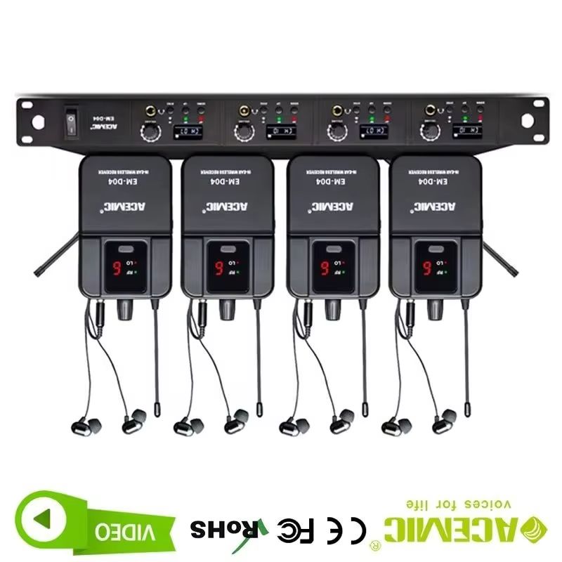 4 Channel Wireless In-Ear Moni - In Ear Monitor Iem ulasan dan harga