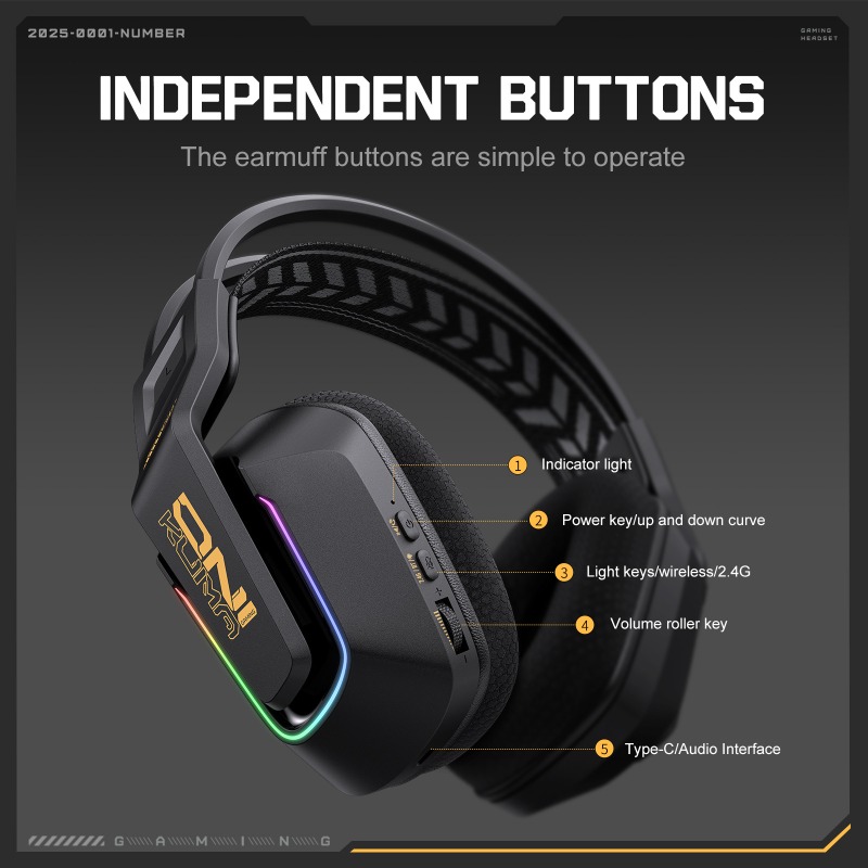 ONIKUMA GT828 Gaming Headset 4 - Audiophile Headphone Wired ulasan dan harga
