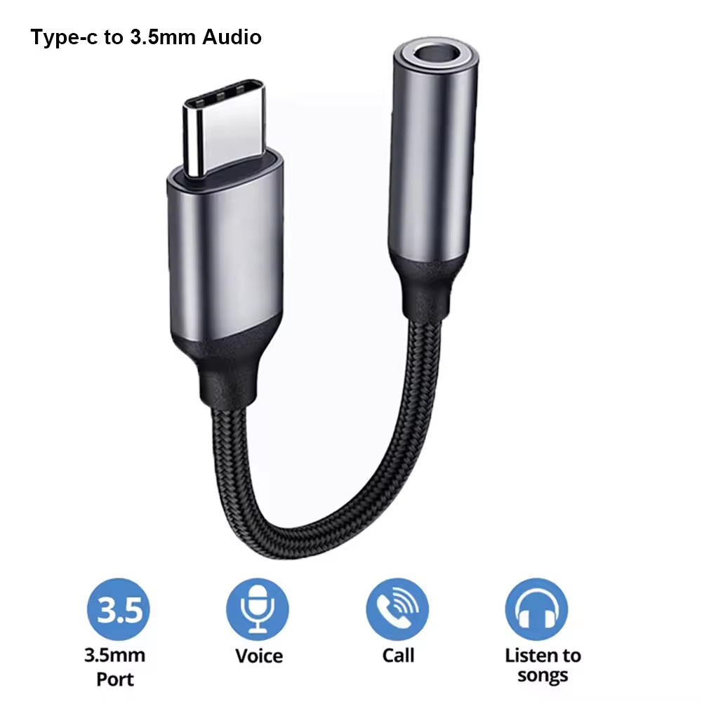 USB C 3.5mm Audio Adapter USB  - Audiophile Headphone Wired ulasan dan harga